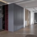 Modern PVC MDF Wooden Furniture Wardrobe for Bedroom Storage